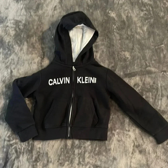 ❤️💙 Calvin Klein zip up hoodie size 6 - Picture 1 of 3